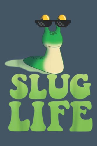 Funny Thug Life Snail Notebook - 6x9 Inch Study Journal for Kids, Students & Adults | Perfect for School, Office & Internet Humor Notes | Slug Life Design