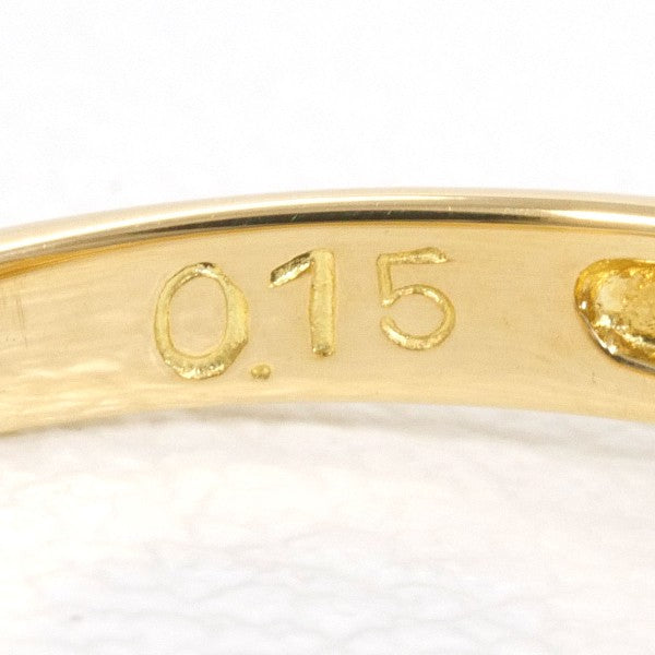 18K Yellow Gold Diamond Ring for Women - Elegant Solitaire Engagement & Wedding Band - Perfect for Proposals, Anniversaries, and Special Occasions