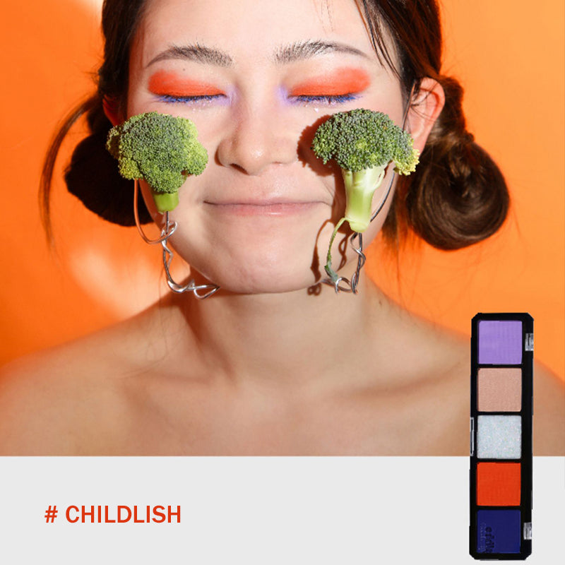 ODDITY Unnamed Ashes Series 5-Color Eyeshadow Palette - Long Lasting Pigmented Matte & Shimmer Eyeshadows for Day to Night Makeup Looks | Perfect for Parties, Date Nights & Special Occasions