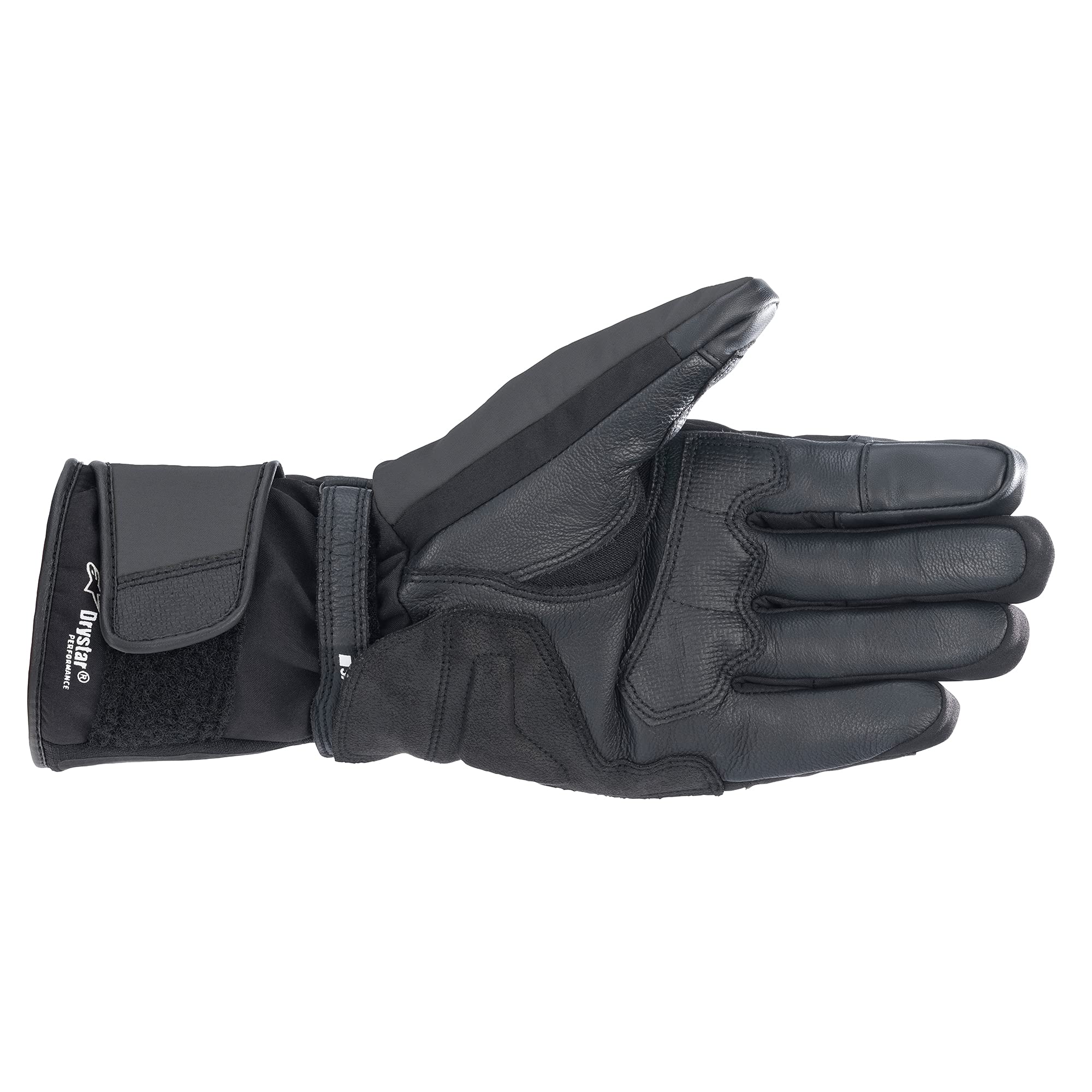 Alpinestars Denali Aerogel Drystar Men's Motorcycle Gloves for Street Riding - Black, Medium Size | Windproof & Waterproof for All-Weather Protection | Perfect for Commuting, Touring & Adventure Riding