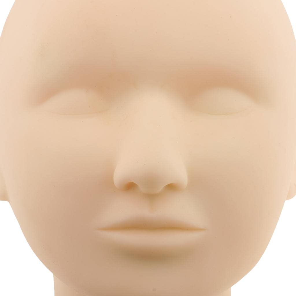Jojomis Silicone Makeup Practice Head - Realistic Face & Lips Mannequin for Beauty Training, Cosmetics Application, and Massage Practice | Perfect for Students, Professionals & Salon Use