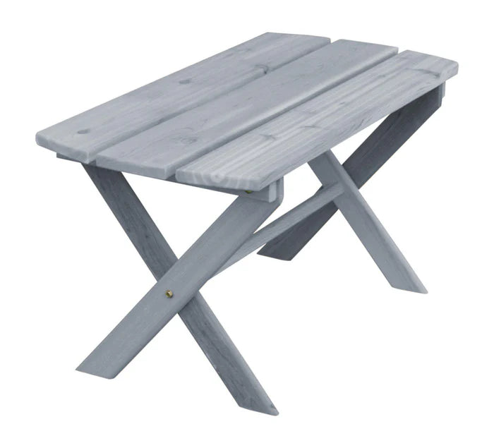 Regallion Folding End Table & Coffee Table - Portable Side Table for Small Spaces, Outdoor, Camping & Home Decor - Lightweight & Space-Saving Design