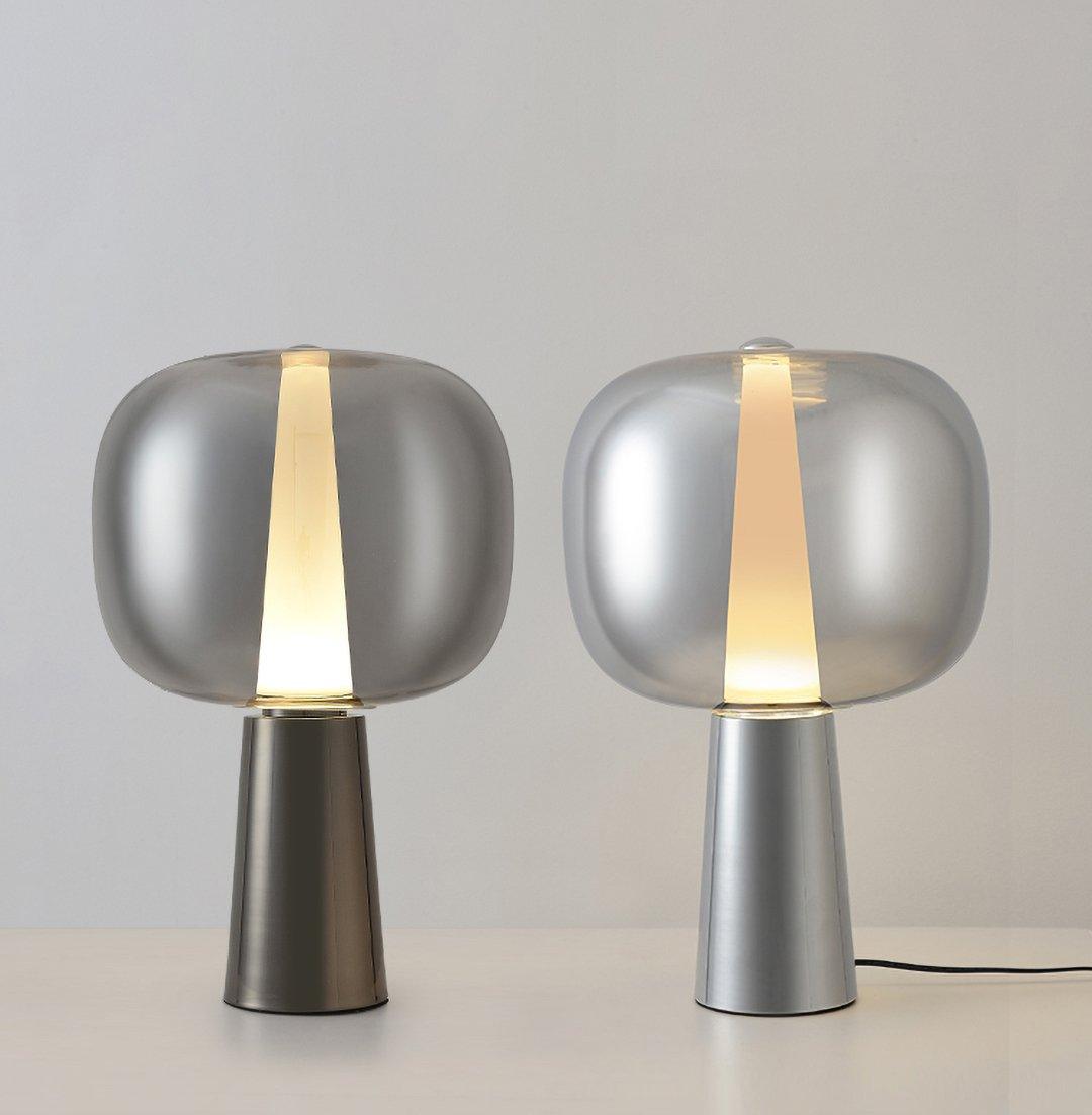 Modern Dusk to Dawn Table Lamp - Auto Sensor Night Light for Bedroom, Nursery & Office - Energy Efficient LED Desk Lamp with Adjustable Brightness - Perfect for Reading, Working & Relaxing