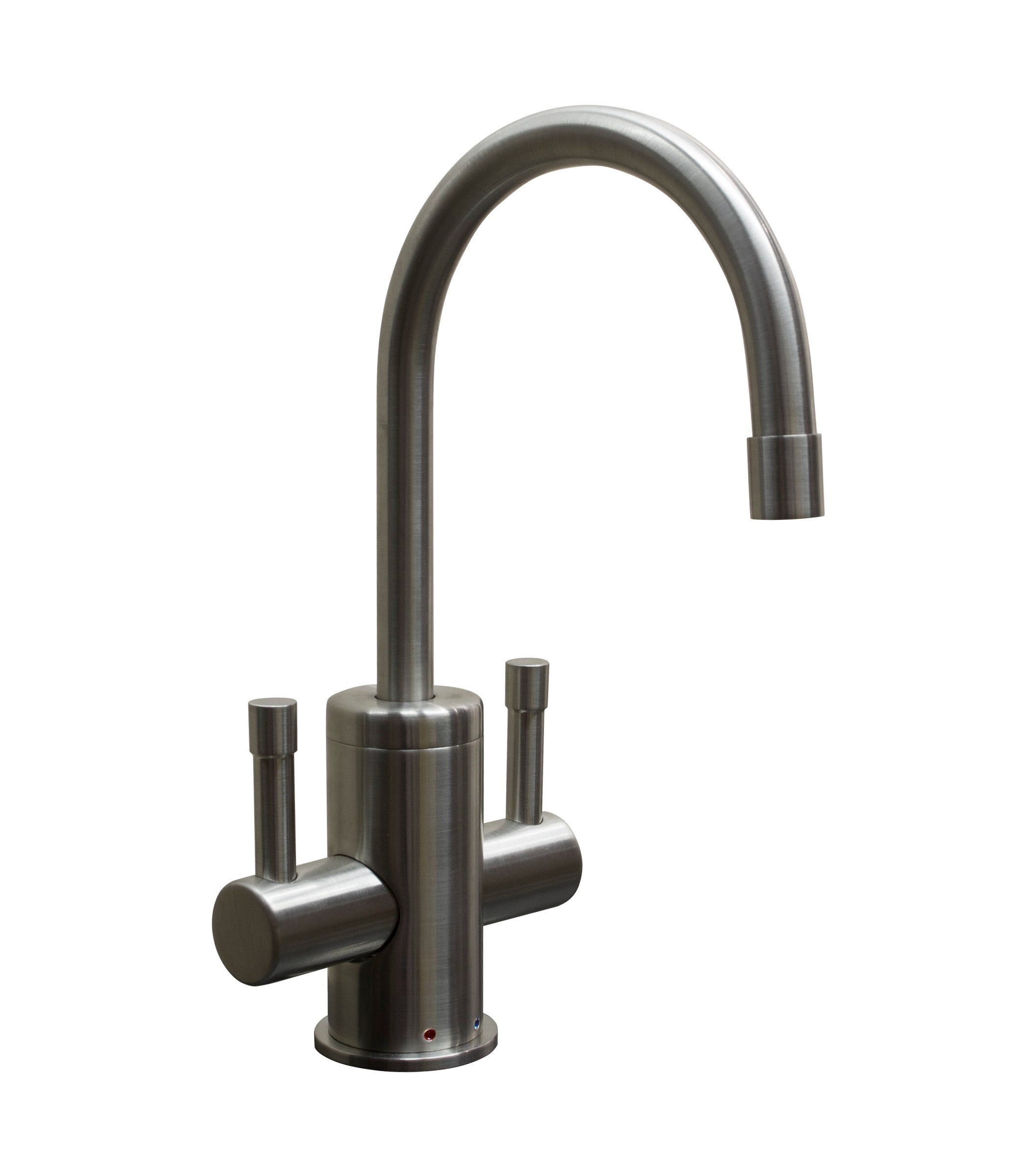 Gooseneck Kitchen Faucet with Pull Down Sprayer - High Arc Brushed Nickel Water Tap for Sink, Perfect for Washing Dishes, Filling Pots & Modern Home Decor