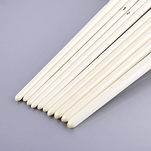 10-Piece Nylon Hair Wooden Handle Watercolor Paint Brush Set for DIY, Oil & Acrylic Painting - Perfect for Artists, Beginners & Craft Projects