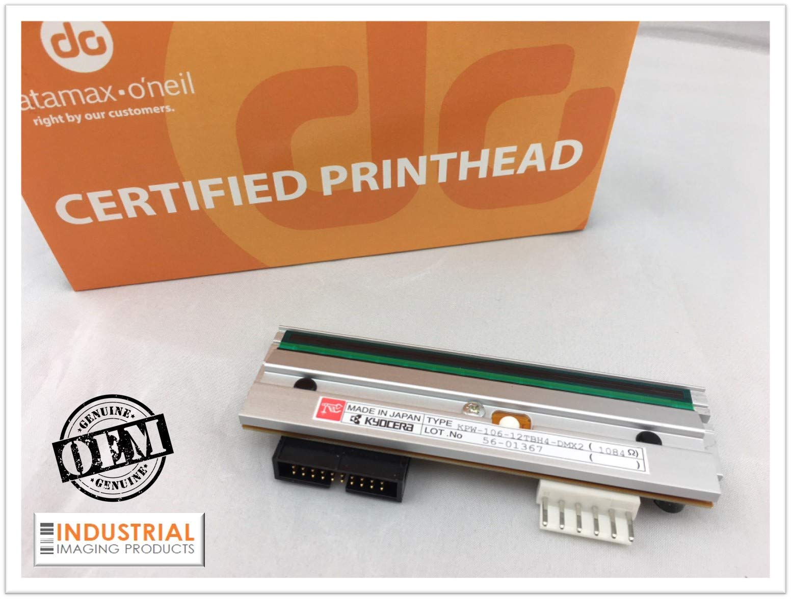 Datamax OEM Printhead PHD20-2279-01 Compatible with I-4310 Mark II Printers - 300 dpi High Resolution - Ideal for Barcode Label Printing & Industrial Applications