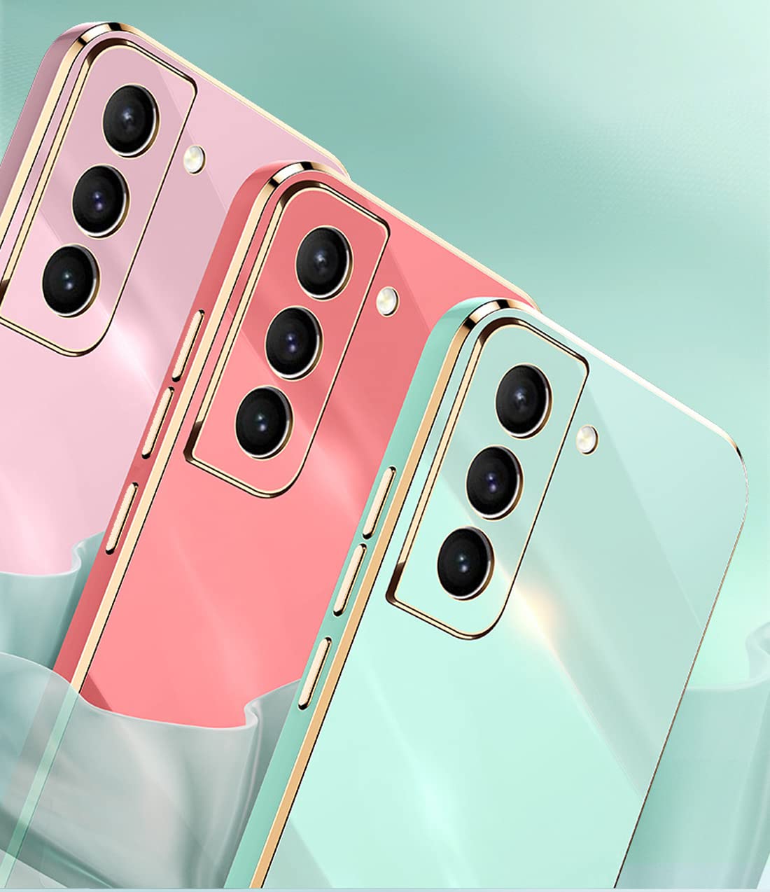 Cute Pink TPU Protective Case for Samsung Galaxy S21+ Plus 5G (6.7
