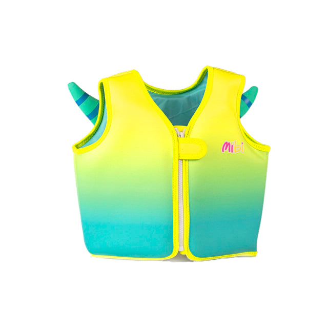 Mibi Monsters Neo Green Vest for Kids Ages 3-6 | Dinosaur-Themed Costume for Halloween, Cosplay & Pretend Play