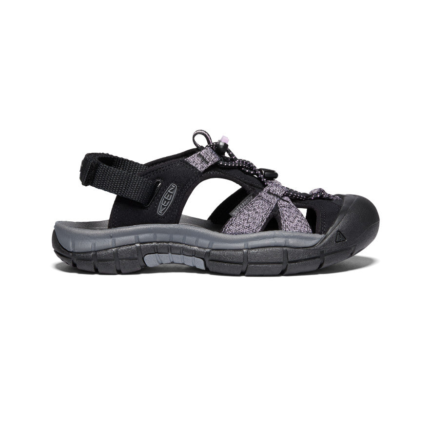 Women's Ravine H2 Sandal - Comfortable Outdoor Hiking Sandals for Women, Black/Dawn Pink | Perfect for Hiking, Camping & Summer Adventures