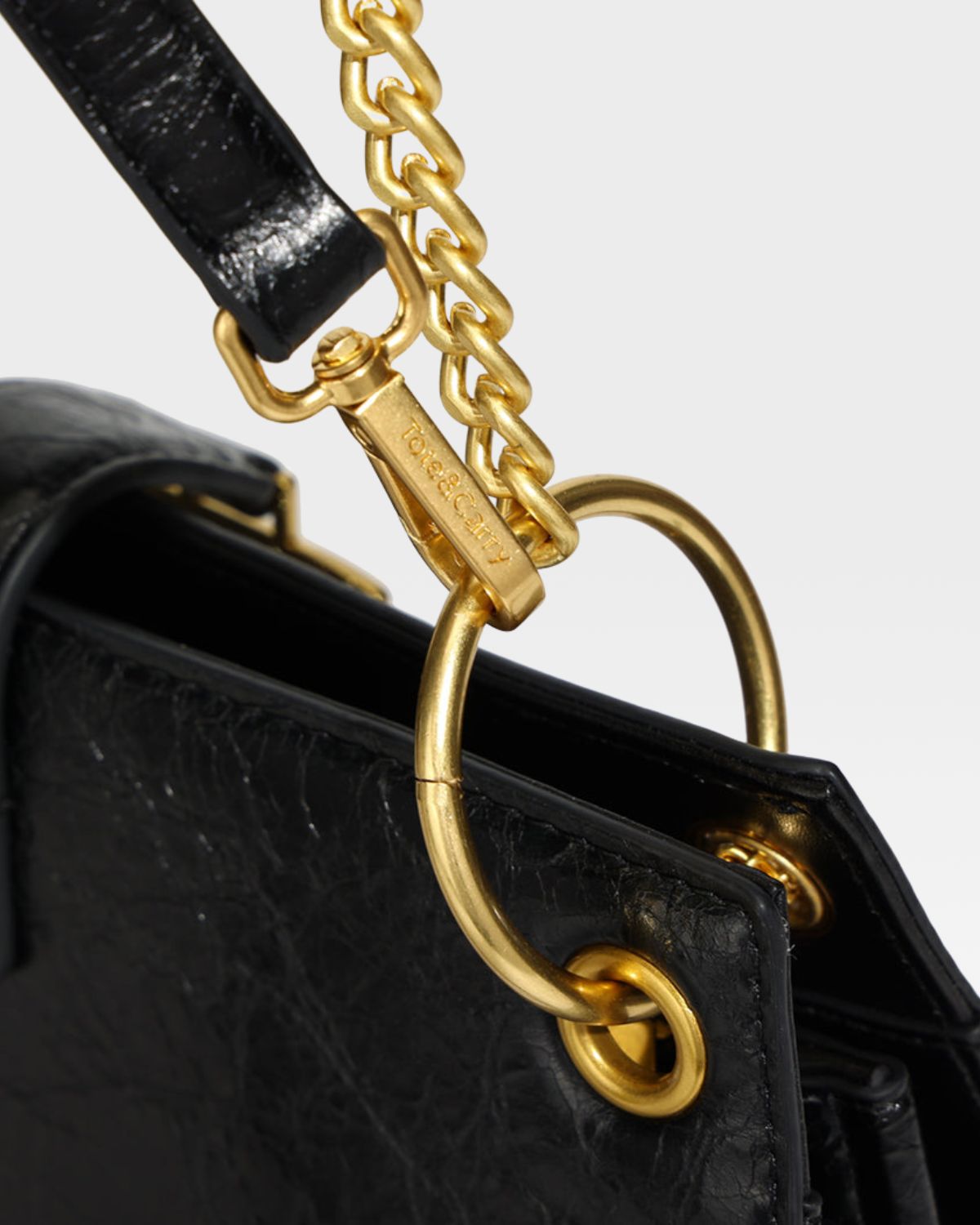 Elise Black Shoulder Bag for Women - Stylish & Lightweight Crossbody Purse for Work, Travel & Everyday Use