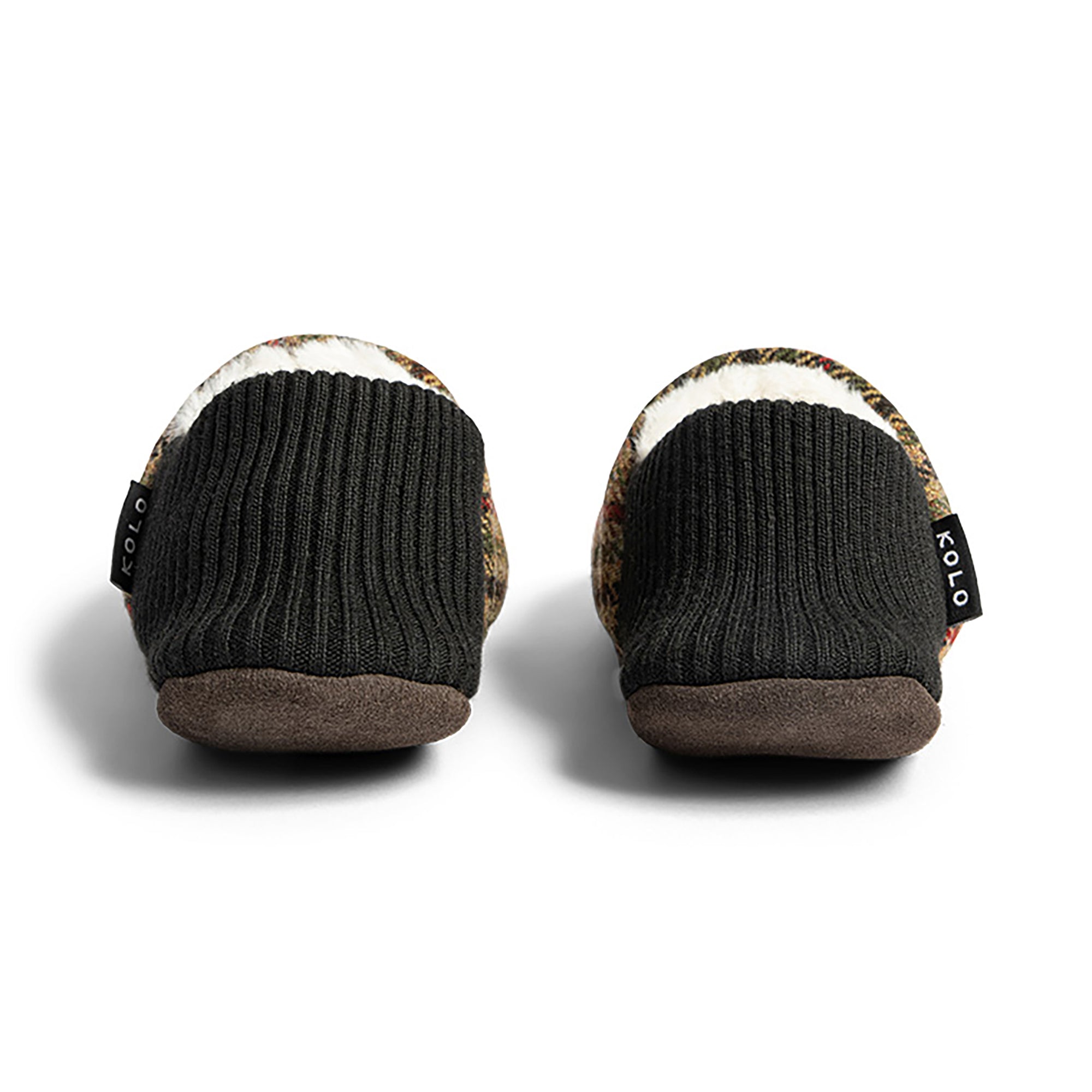 Finn Tweed House Shoes - Warm Fur Lined Indoor Slippers for Men & Women - Cozy Home Comfort for Winter & Relaxation