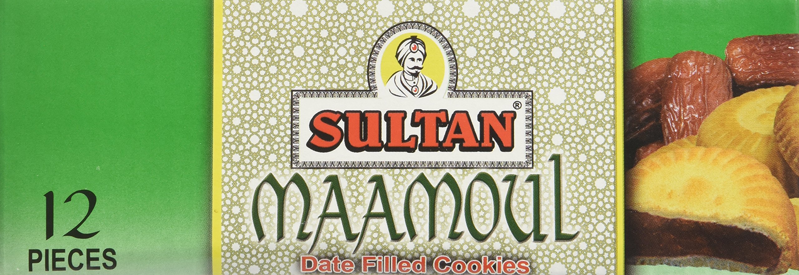 Sultan Maamoul Date Cookies (12 Pieces) - Perfect for Gifting & Tea Time