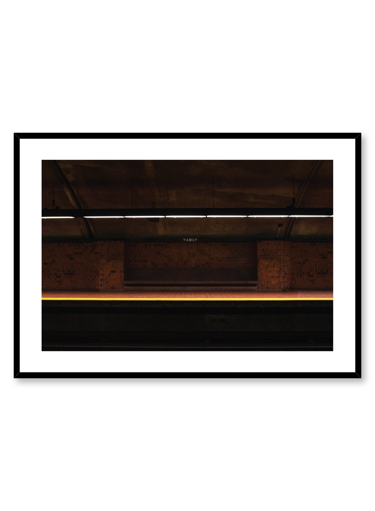 Namur Station Vintage Travel Poster - Classic European Train Art Print for Home & Office Decor | Perfect for Living Room, Bedroom, or Office Wall Art
