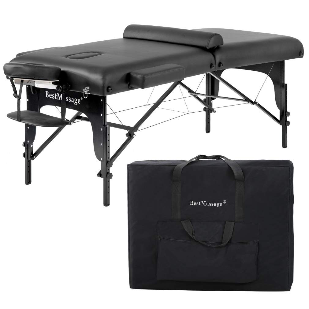 **Adjustable Portable Massage Table Bed - 77