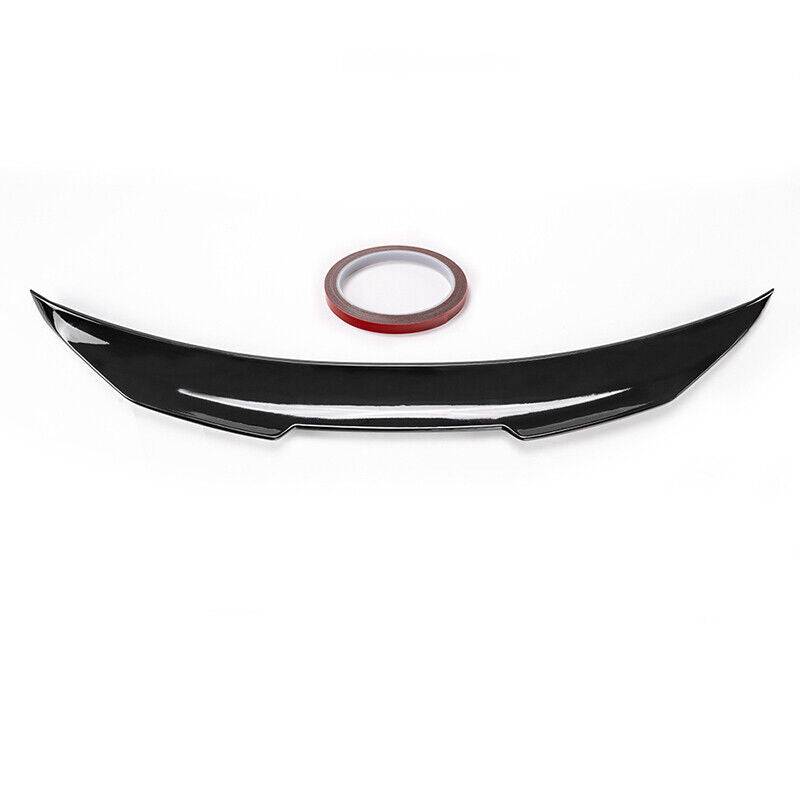 2009-2015 Infiniti G35 G37 4-Door Sedan PSM Style Rear Trunk Spoiler Wing Lip - Glossy Black - Enhance Your Car's Sporty Look for Street Racing & Car Shows