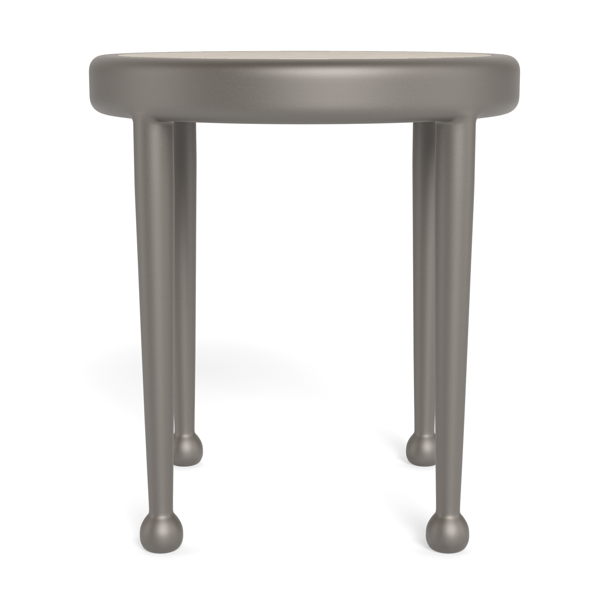 Andre Round Side Table - Modern End Table for Living Room, Bedroom, or Office - Perfect for Coffee, Books, and Decor