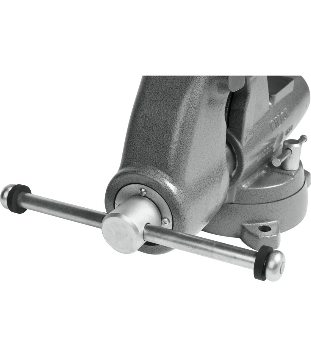 Heavy Duty C 3 Pipe and Bench Vise - 6 Inch Jaw Width, 9 Inch Max Jaw Opening, 6 5/8 Inch Throat Depth - Perfect for Plumbing, Metalworking, and Woodworking Projects