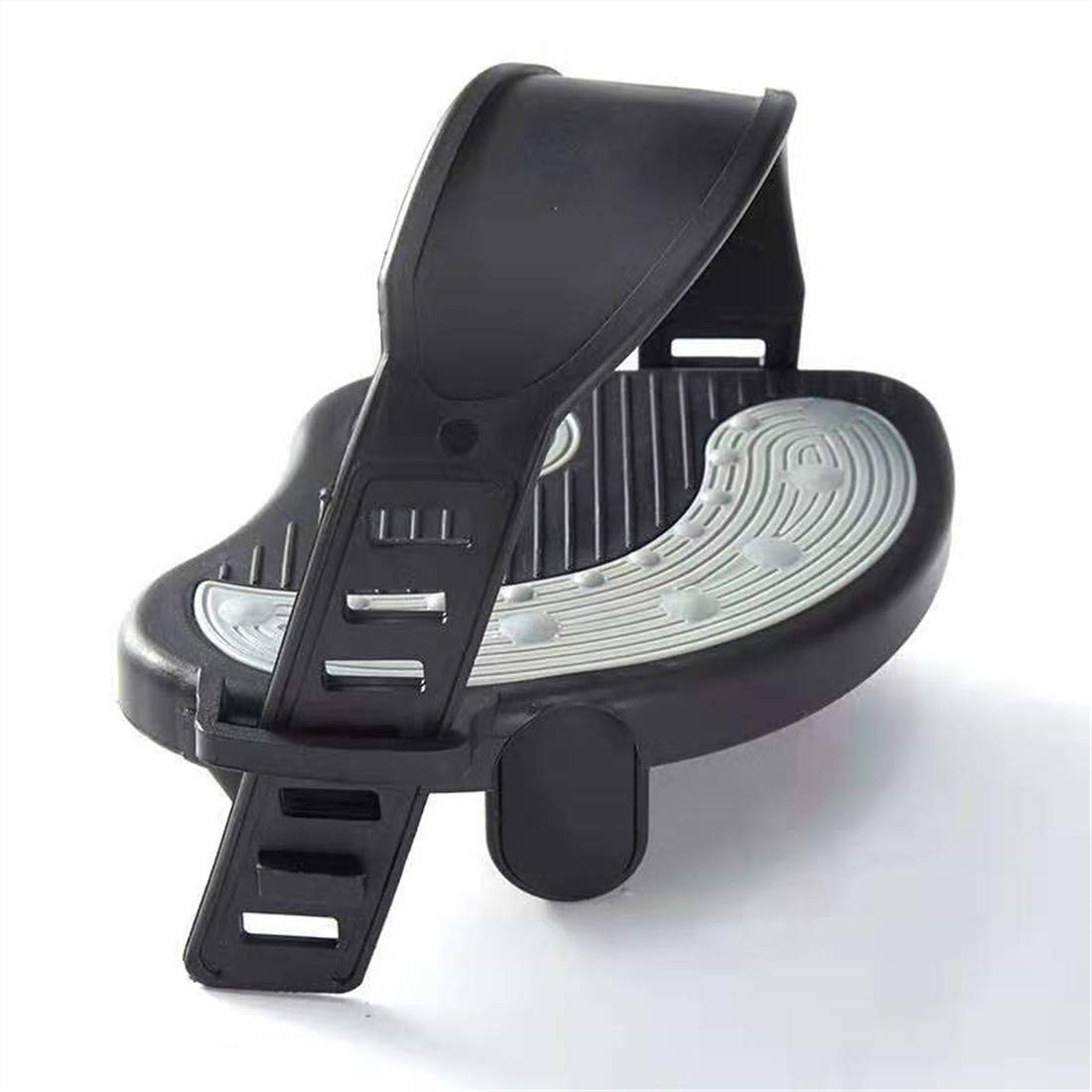 YBEKI Exercise Bike Pedals with Adjustable Straps - Compatible with Spin Bikes & Indoor Stationary Bikes - Non-Slip Design for Safe Workouts - 6 Month Warranty - Perfect for Home Gym, Cycling Training & Cardio Fitness