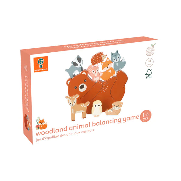 Woodland Animal Balancing Game - Fun & Educational Toy for Kids - Perfect for Family Game Nights & Preschool Learning Activities