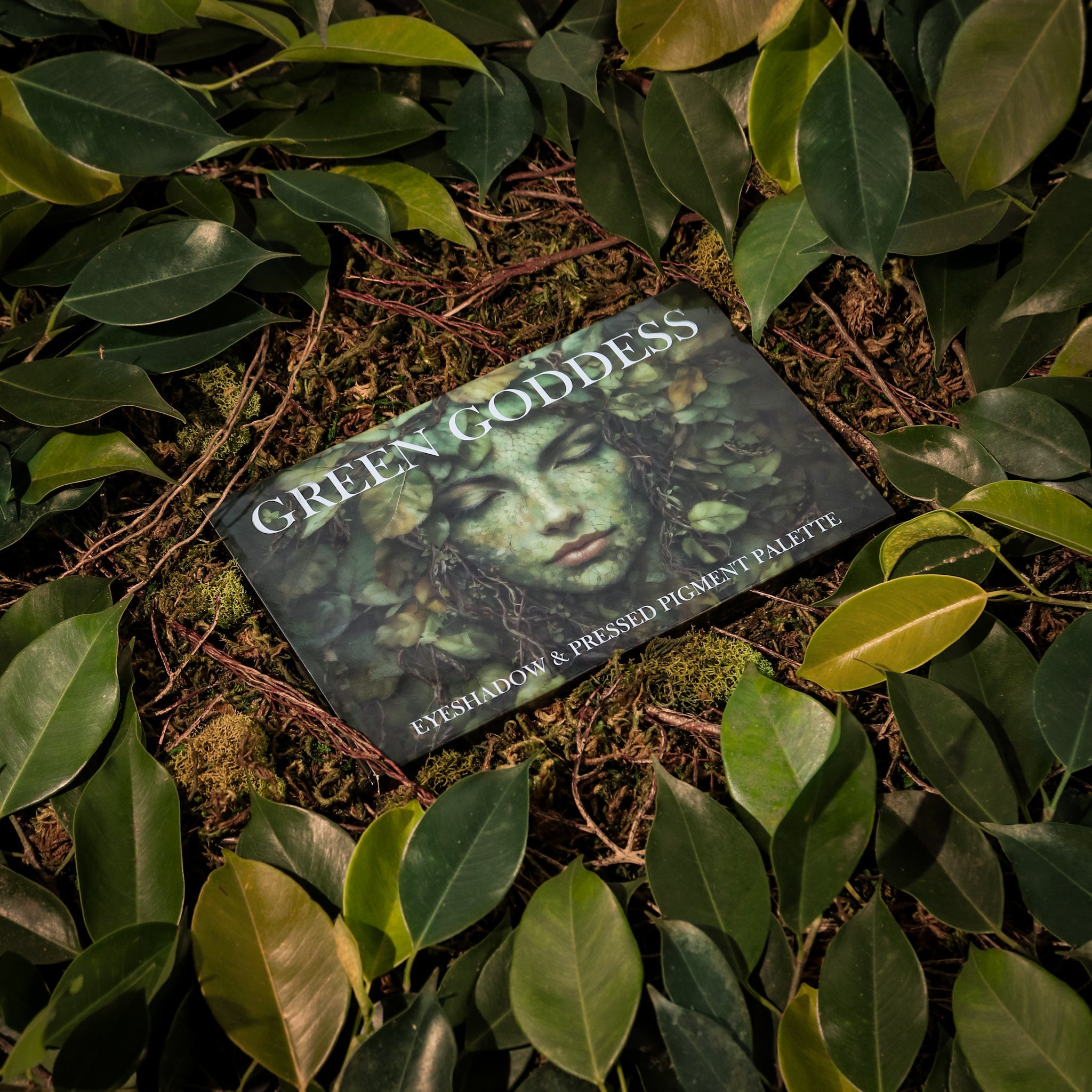 Green Goddess Eyeshadow Palette - Vegan, Cruelty-Free Makeup Palette with 12 Highly Pigmented Shades for Day & Night Looks | Perfect for Parties, Weddings & Everyday Glam