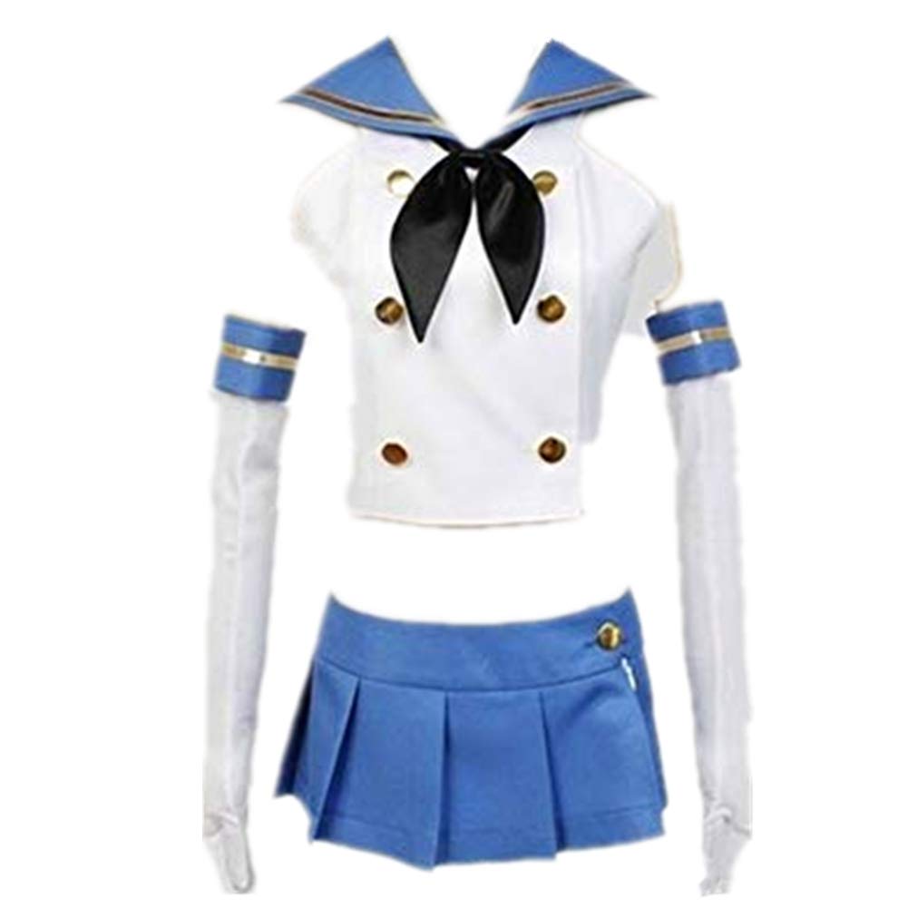 Kantai Collection Kancolle Shimakaze Cosplay Costume - Anime Battleship Fleet Girl Outfit for Halloween, Cosplay Events & Anime Conventions