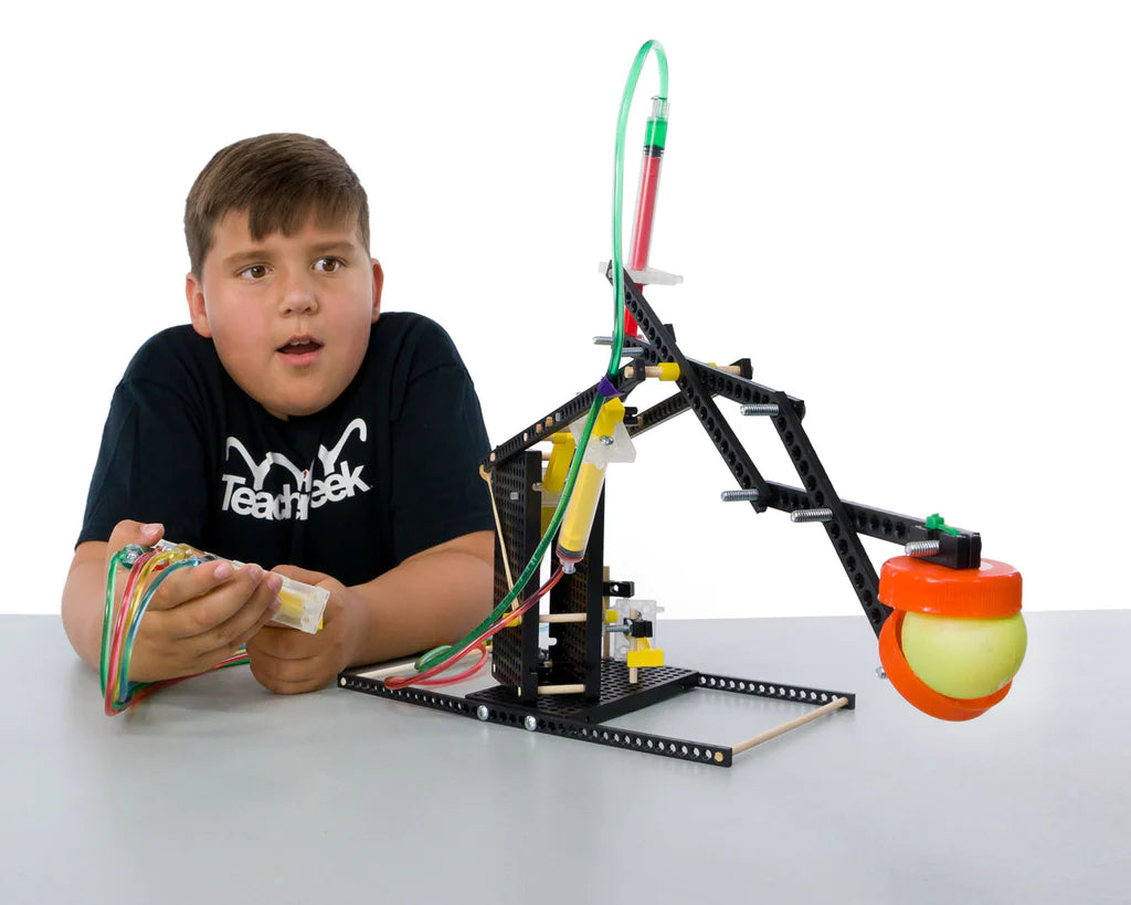 10 Pack Advanced Hydraulic Arm Activity Kit - STEM Learning Toy for Kids, Science Experiment Project for Classroom & Home Education