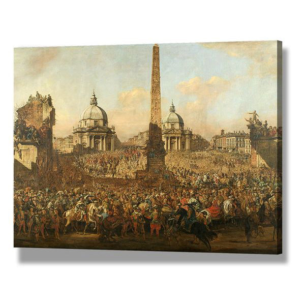The Entry of Jerzy Ossolski into Rome in 1633