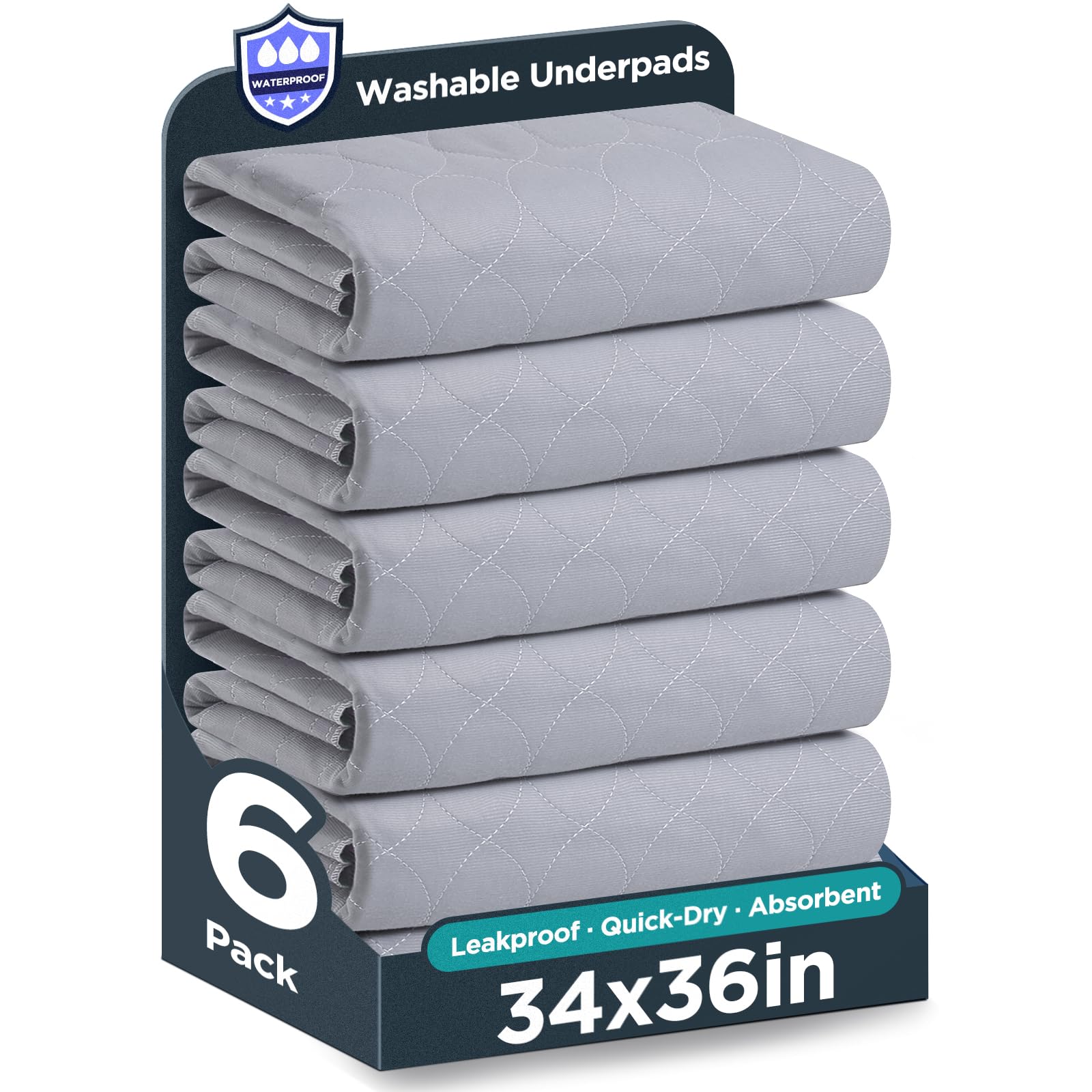 Washable Waterproof Bed Pads 34