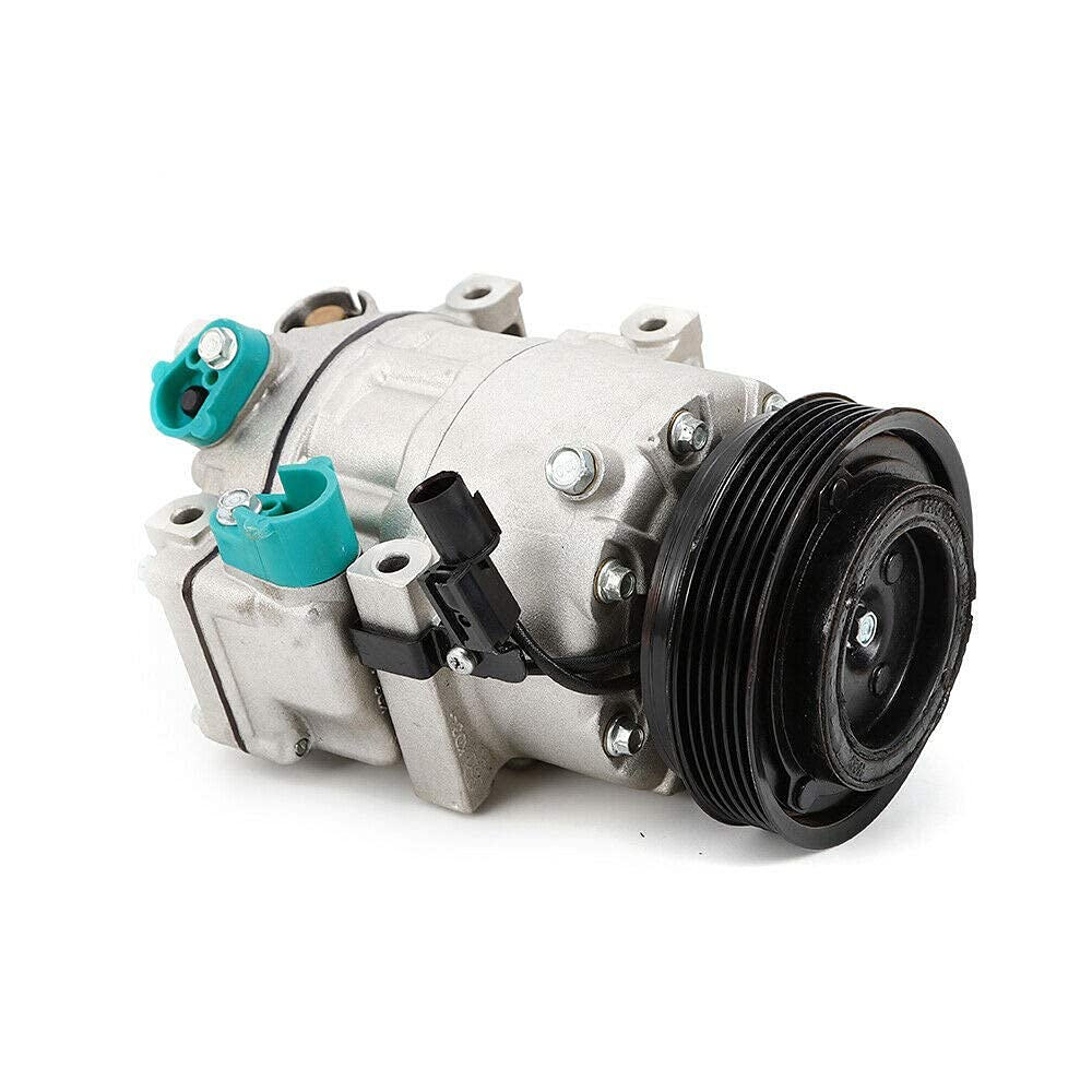 TBVECHI A/C Compressor & Clutch Kit Replacement for 2006-2011 Hyundai Azera, 2007-2012 Santa Fe, 2006-2008 Sonata - High Performance Auto Air Conditioning System Repair Part for Summer Cooling