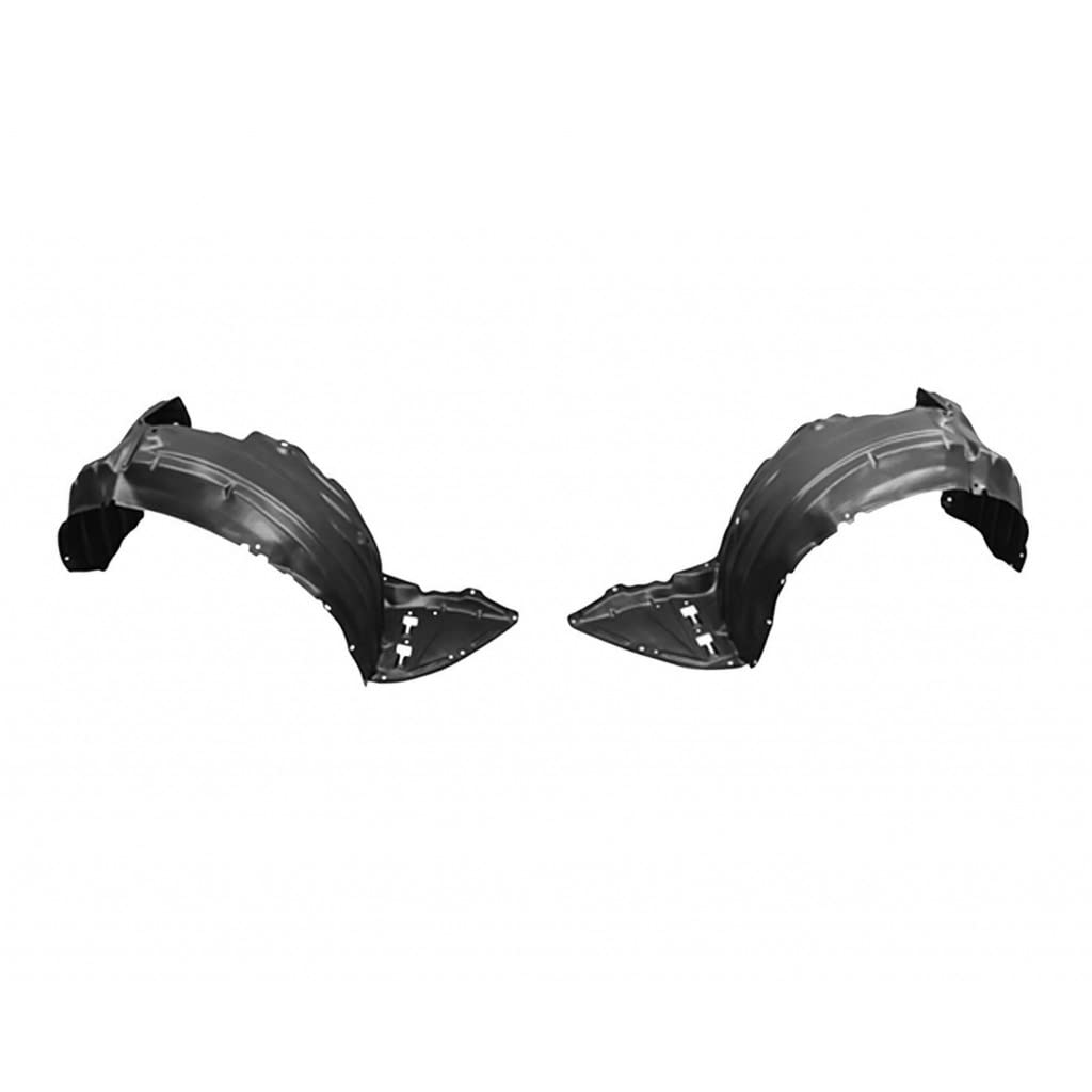 Mazda 3 2014-2018 Front Fender Liners Pair - Driver & Passenger Side | CAPA Certified | Replacement Parts MA1248145, MA1249145 | B45A56140H, B45A56130H | Perfect for Road Protection & Wheel Well Coverage