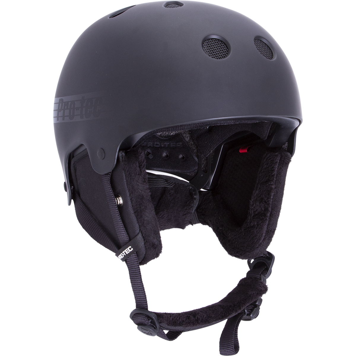 Old School Snow Helmet with MIPS Technology - Stealth Black - Perfect for Skiing, Snowboarding & Winter Sports Safety