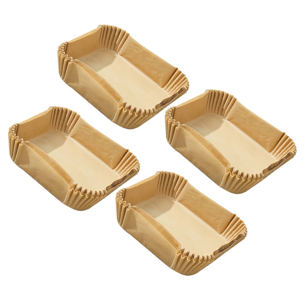 100pcs Non-Stick Air Fryer Parchment Liners - Disposable Paper Bowls for Dutch Oven, Baking & Cooking | Perfect for Steaming, Roasting & Air Frying | Eco-Friendly Kitchen Accessories
