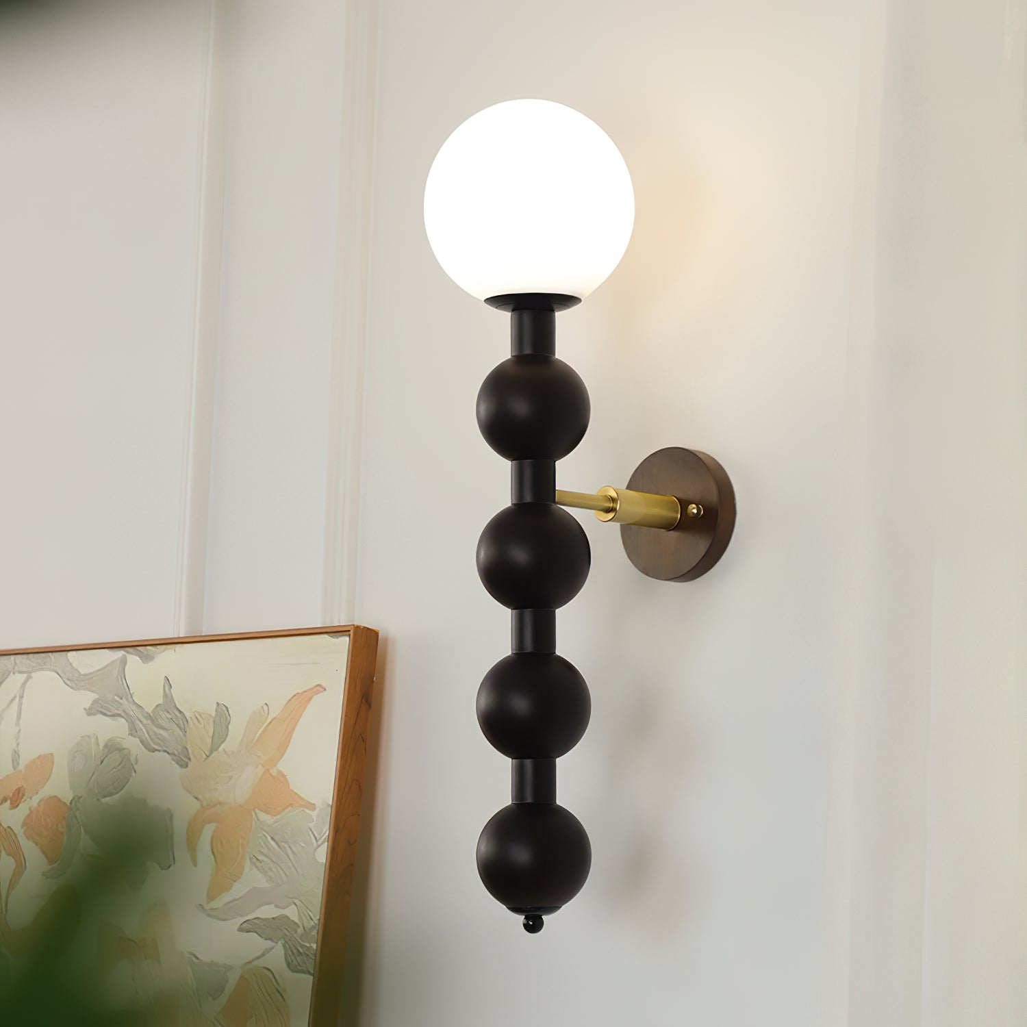 Modern Bubble Wall Lamp - LED Light Fixture for Bedroom, Living Room & Nursery - Dimmable Ambient Lighting for Home Decor & Relaxation