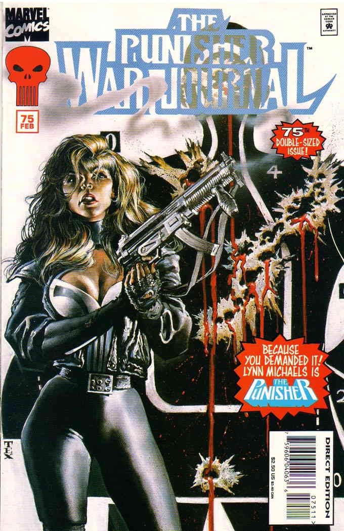Punisher War Journal #75 VF - Marvel Comic Book by Chuck Dixon | Collectible Superhero Comics for Fans & Enthusiasts