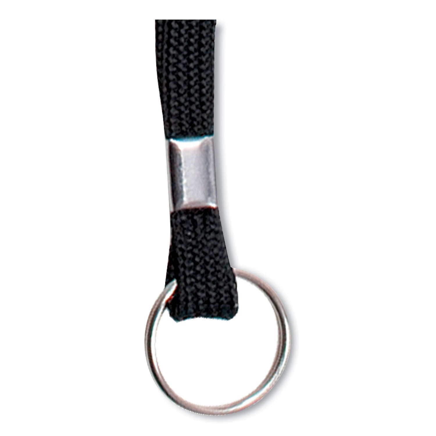 Advantus Premium Black Deluxe Lanyards with Metal Clip Fastener - 36 Inch Neck Strap (24-Pack) - Ideal for ID Badges, Keys, Event Passes & Workplace Security