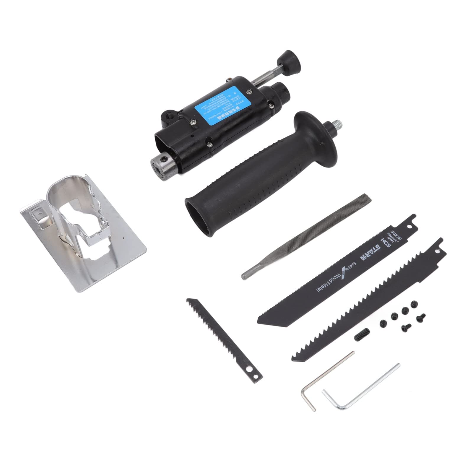 Electric Hole Saw & Reciprocating Saw with Comfortable Handle & Variable Speed - Perfect for Wood Carving, DIY Projects, and Home Renovations
