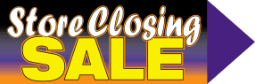 Store Closing Sale Spinner Sign - Durable Outdoor/Indoor Spinning Sign for Retail Businesses, Shops & Liquidation Sales - Perfect for Storefronts, Sidewalks & Parking Lots