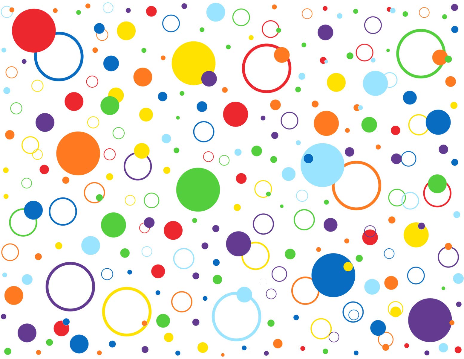 252 Count Peel and Stick Polka Dot Wall Decals - Colorful Vinyl Circle Dots for Classroom, Playroom & Nursery Decor | Easy DIY Wall Stickers for Kids Rooms, Offices & Home Decoration