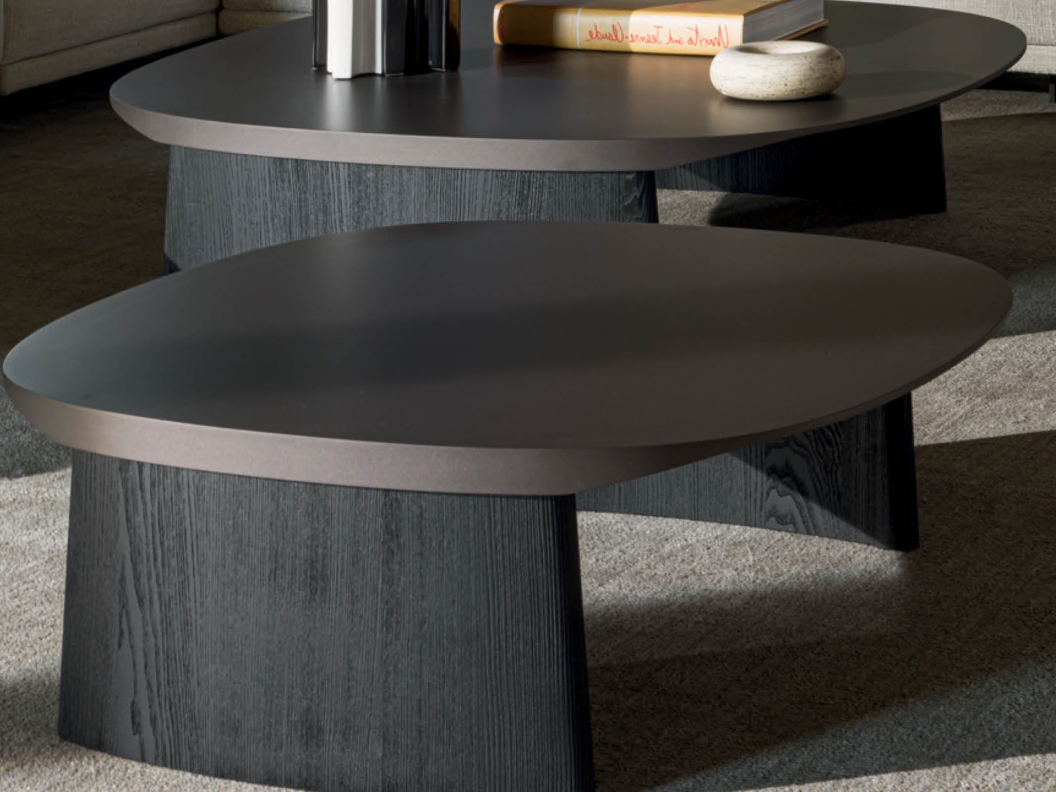 Modern Cleo Coffee Table - Mid-Century Style Wooden Living Room Table with Storage Shelf | Perfect for Small Spaces, Apartments & Cozy Home Decor
