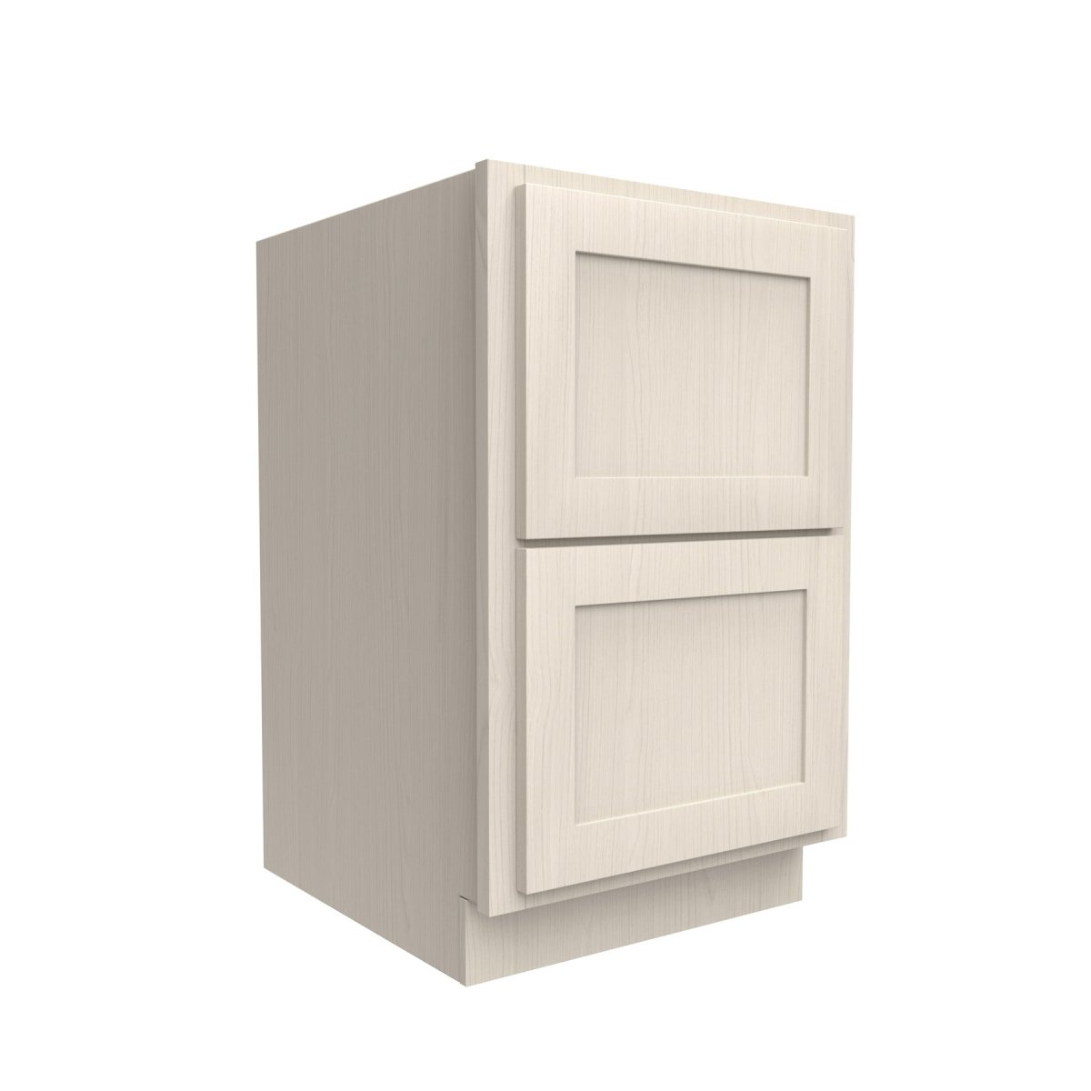 2 Drawer Base Kitchen Cabinet with Elegant Stone Finish - 33W x 34.5H x 24D - Perfect for Modern Kitchens, Bathroom Vanities & Home Storage Solutions