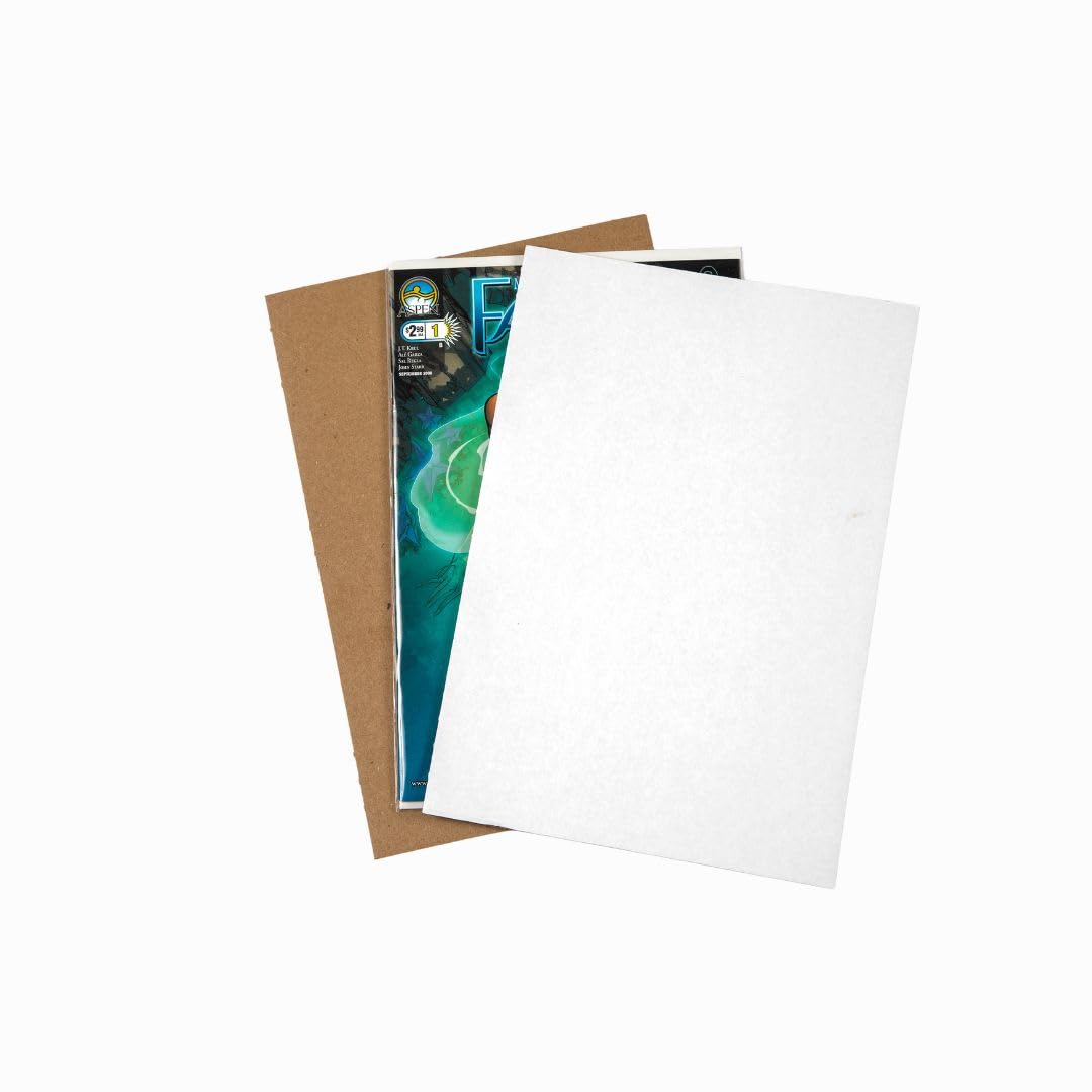 Gemini Comic Book Box Dividers - Pack of 100 Cardboard Dividers for Comic Book Storage Boxes | Bulk Comic Book Supplies for Retailers & Collectors | Compatible with Gemini Comic Book Mailers | Perfect for Comic Book Organization, Retail Display & Collectible Storage