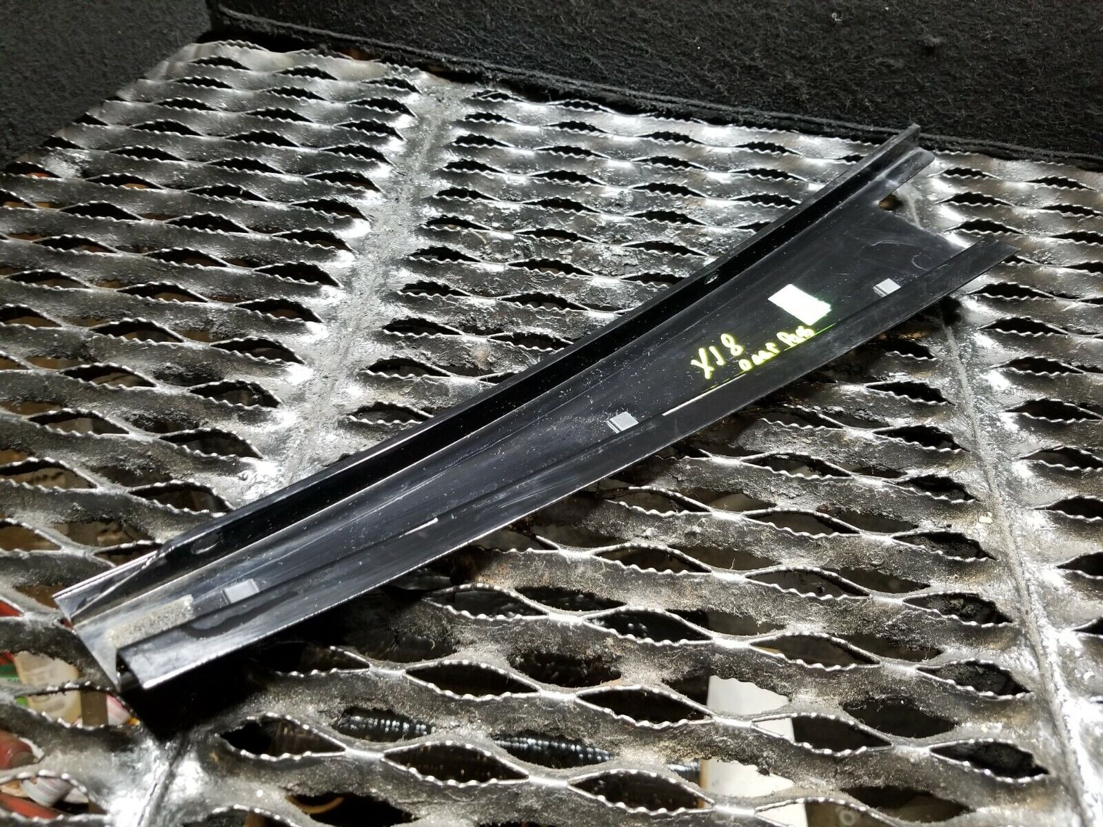 2004-2009 Jaguar XJ8 Right Rear Passenger Side Door B Pillar Trim Molding - OEM Replacement Part - Perfect for Interior Restoration & Car Maintenance
