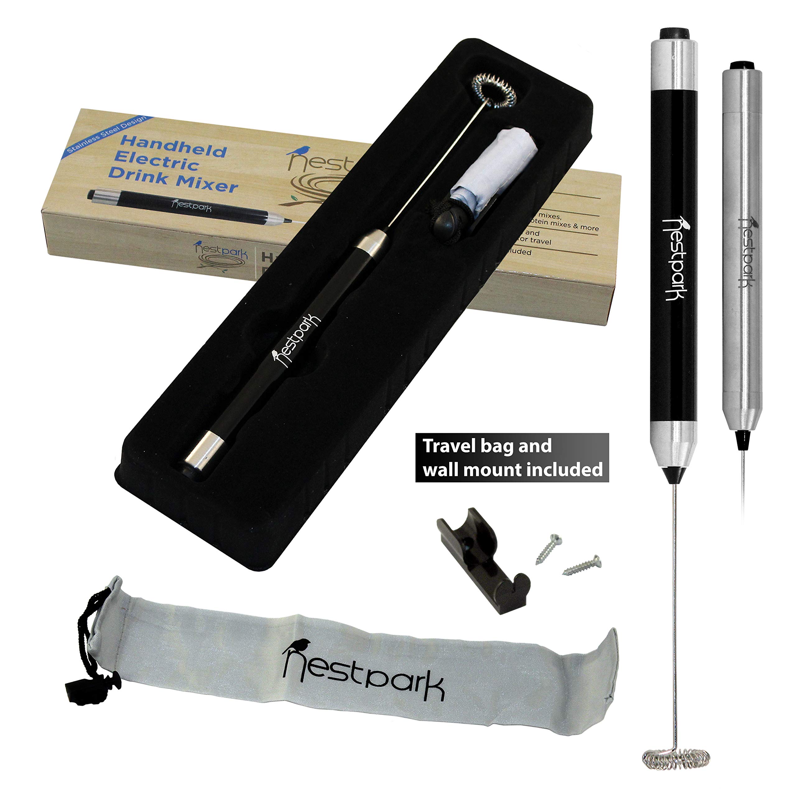 Portable Cordless Stick Blender - Battery Operated for Keto Coffee & Drinks - Perfect for Travel & Home Use