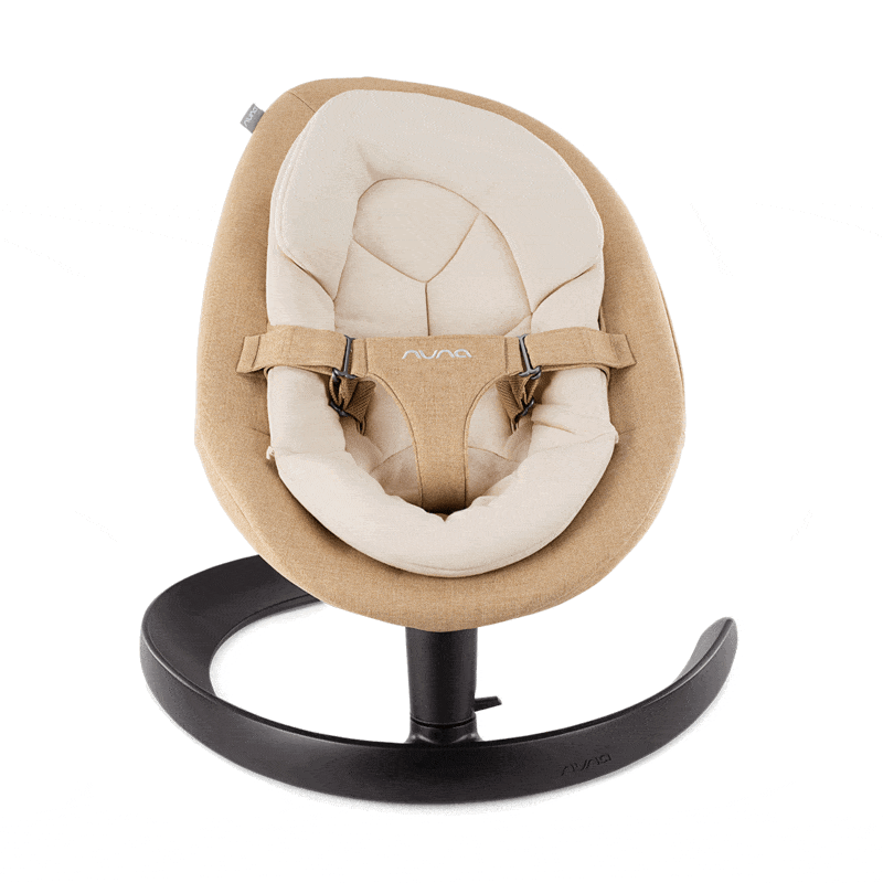Nuna Leaf Grow Baby Swing with Toy Bar - Adjustable Infant Seat for Newborns to Toddlers - Perfect for Nursery, Living Room & Playtime Comfort