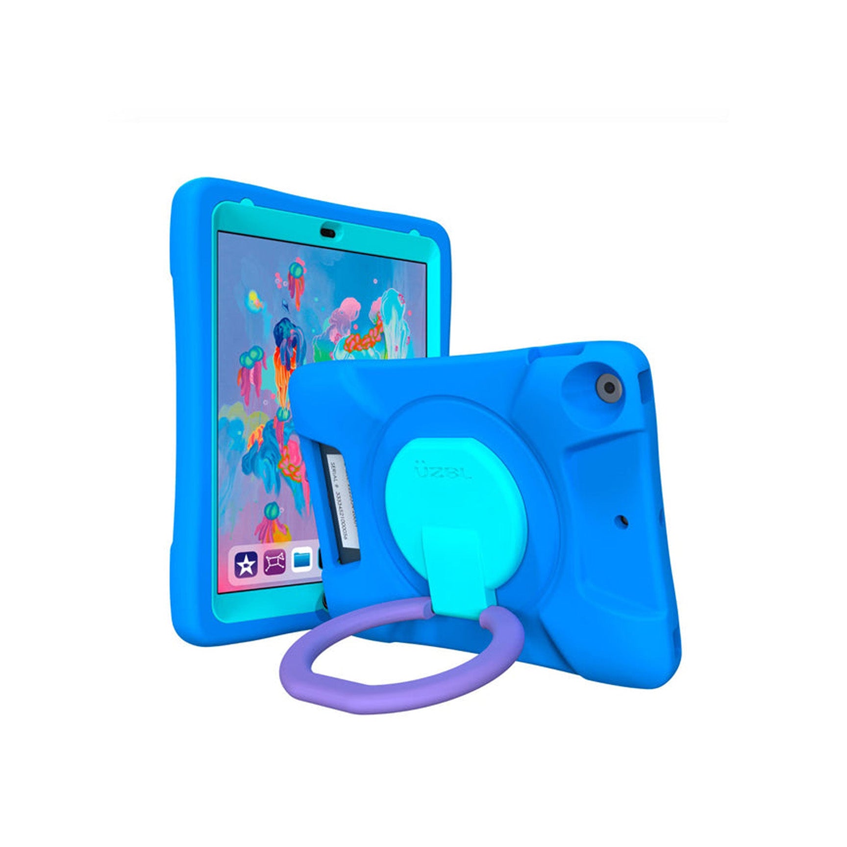 UZBL Soft Protective iPad Case - Shockproof & Lightweight Cover for iPad 6th/7th/8th/9th Gen - Perfect for Work, School & Travel