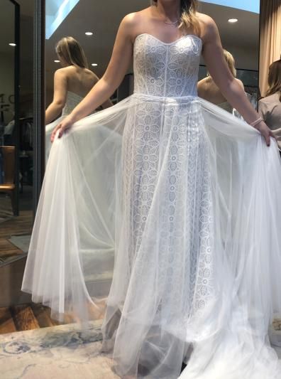 BHLDN Willowby Cordova Ophelia 53702 Wedding Gown - Elegant Lace Bridal Dress for Beach, Garden & Boho Weddings