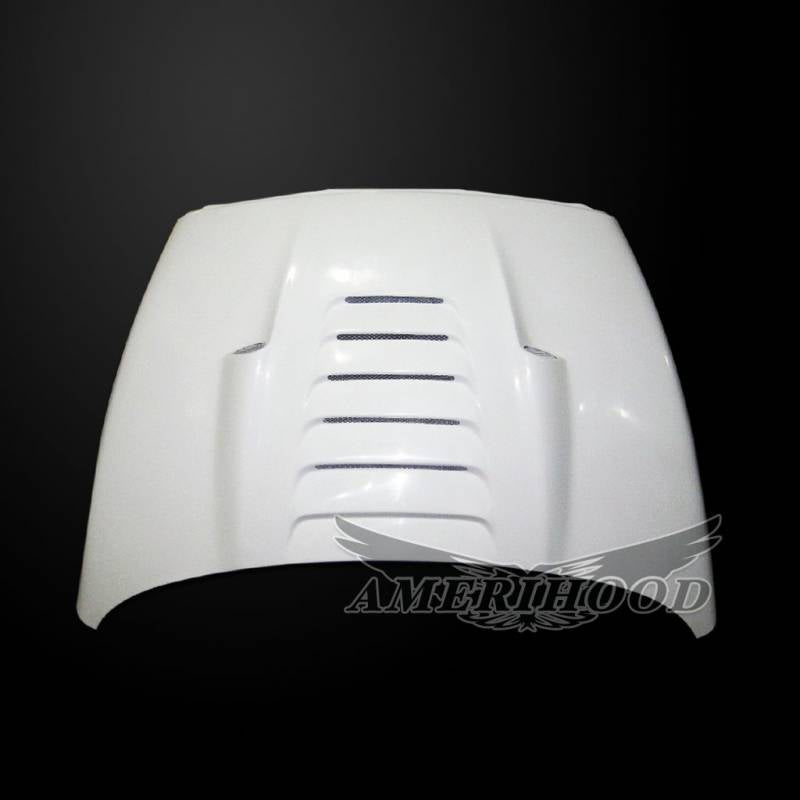 Amerihood TS Functional Ram Air Hood for Dodge Ram 2500 (2003-2009) - High-Performance Cooling & Style Upgrade for Off-Road & Street Trucks