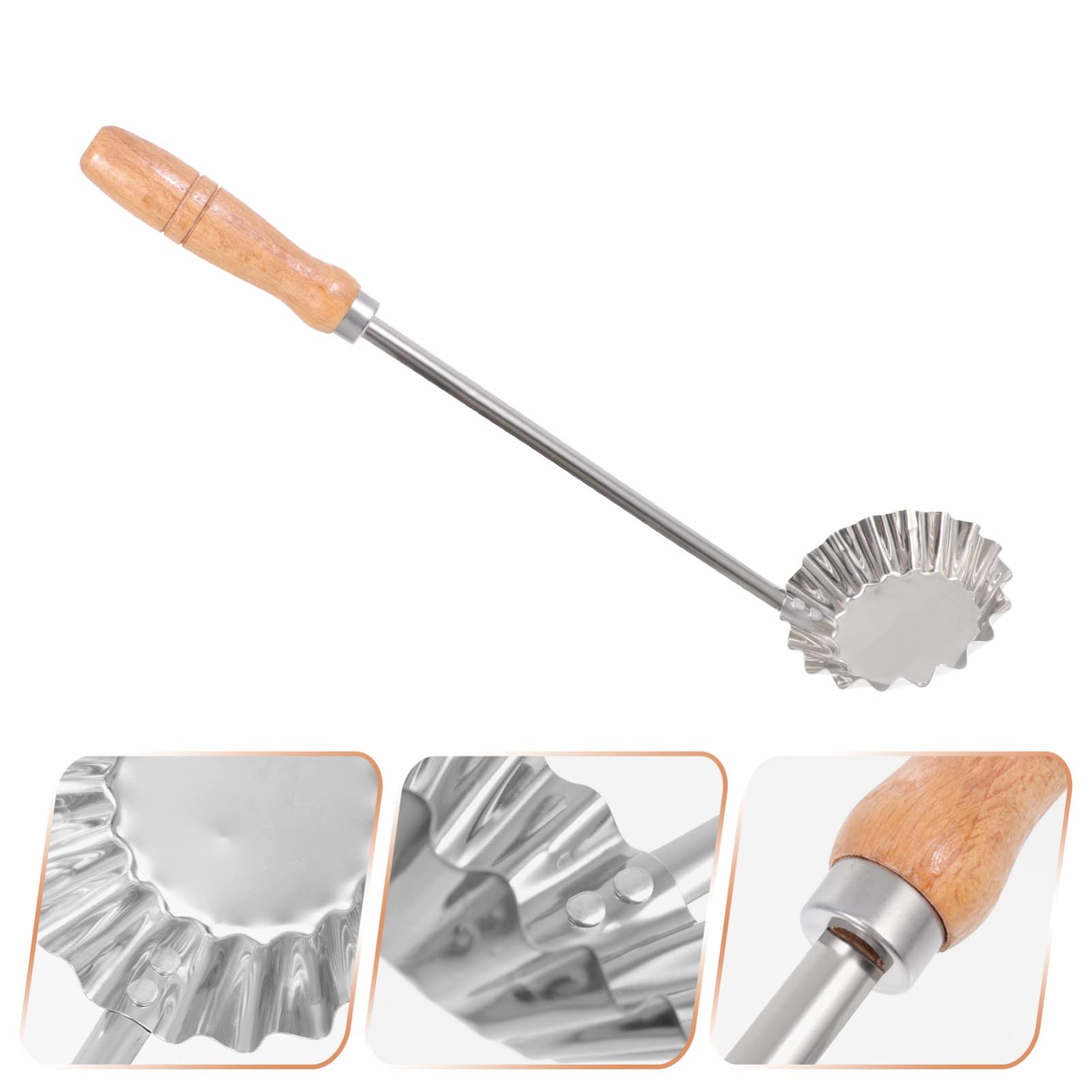 1pc Oil Pier Mold - Home Fried Snack Mold for Shrimp Pastry | Durable Kitchen Utensil & Frying Accessory | Perfect for Making Crispy Fried Snacks, Dumplings & Appetizers at Home