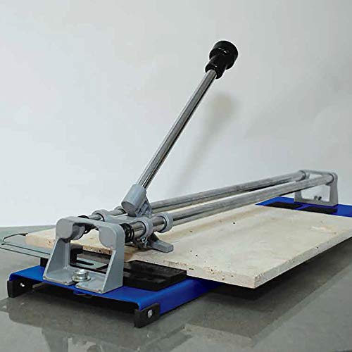 600mm Manual Flat Bed Tile Cutter - Professional Ceramic & Porcelain Tile Cutting Tool for DIY Home Renovation, Bathroom & Kitchen Flooring Projects
