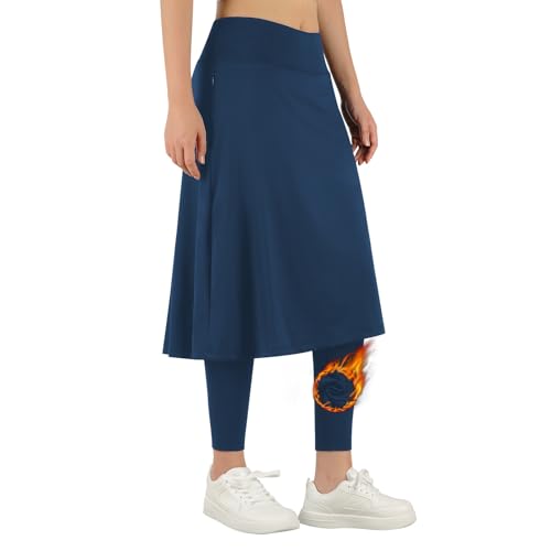 Knee Length-navyblue